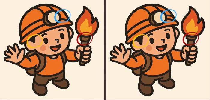 Βρείτε τις διαφορές στη φωτό με το αγόρι με τη δάδα – Μπορείτε να λύσετε το τεστ παρατηρητικότητας μέσα σε 31";