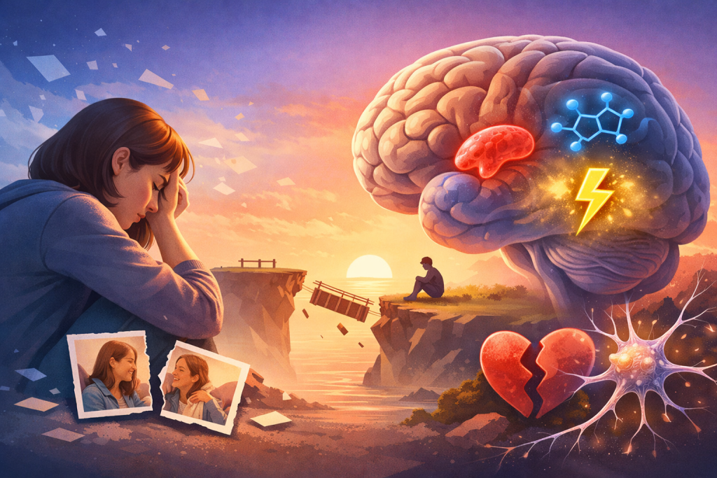 Τι συμβαίνει στον εγκέφαλο μετά το τέλος μιας φιλίας