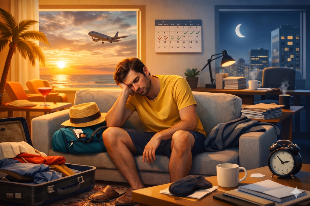 Νιώθετε κούραση μετά τις διακοπές; Τι μπορεί να την προκαλεί και πώς να την αντιμετωπίσετε