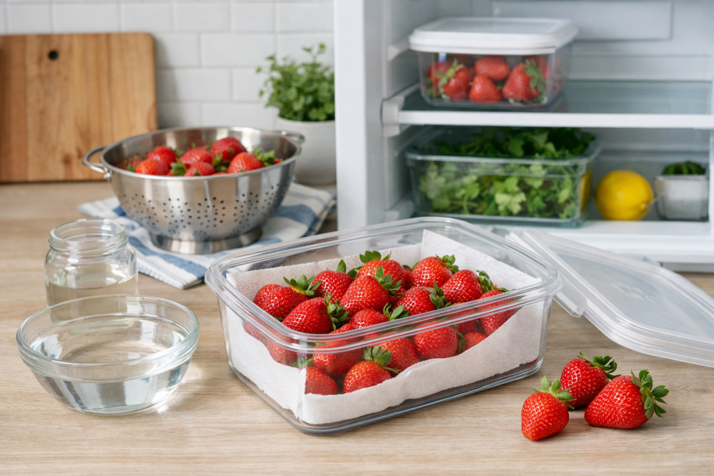 Πώς να διατηρήσετε τις φράουλες φρέσκες για 10 ημέρες – Το απλό κόλπο