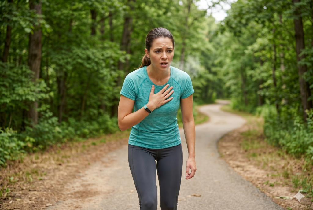 Λαχανιάζετε μετά από έναν περίπατο; Πότε μπορεί να σχετίζεται με άσθμα και με πρόβλημα στην καρδιά