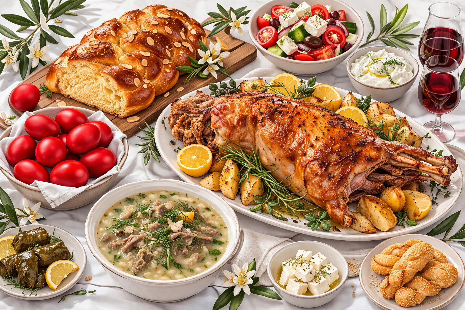 Λιπαρές τροφές και χοληστερίνη στο Πασχαλινό τραπέζι: Τι να προσέξετε