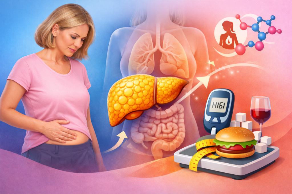 Λίπος στο συκώτι και αντίσταση στην ινσουλίνη: Γιατί είναι πιο συχνά στις γυναίκες – Ειδικός εξηγεί