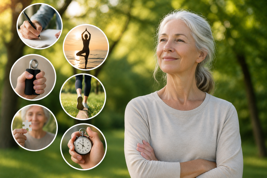 Μακροζωία: Οι ερωτήσεις γνώσεων, η στάση φλαμίνγκο και άλλα 4 τεστ που δείχνουν ότι θα μεγαλώσετε όμορφα