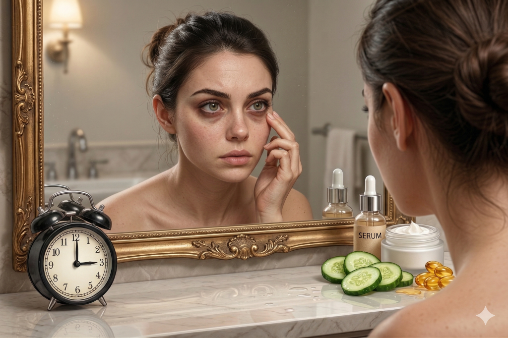 Μαύροι κύκλοι: Τι τους προκαλεί και πώς να τους αντιμετωπίσετε αποτελεσματικά