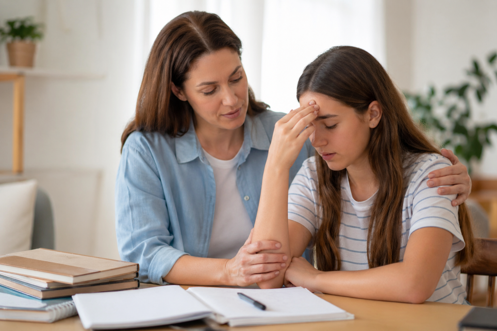 Μαζί για το Παιδί: Δωρεάν γραμμή υποστήριξης 11525 σε γονείς και εφήβους για τη διαχείριση του άγχους των εξετάσεων