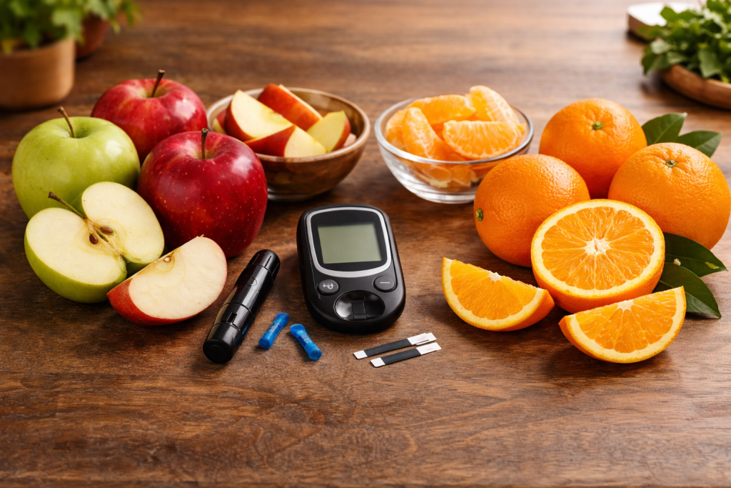 Μήλα ή πορτοκάλια; Ποιο φρούτο είναι καλύτερο για το σάκχαρο