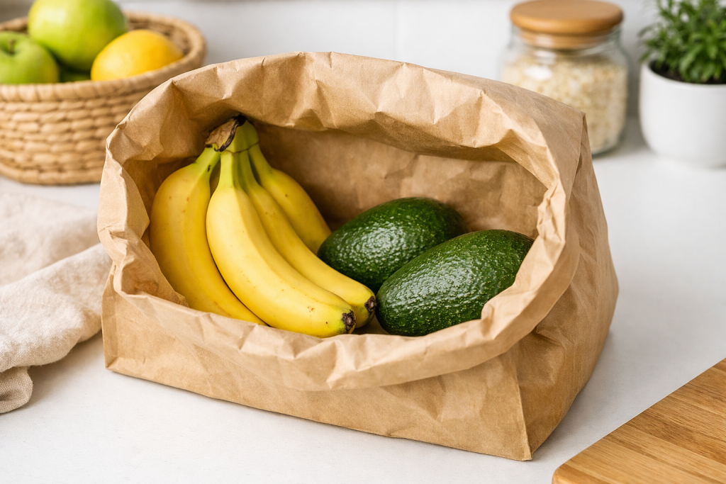 Το κόλπο της σακούλας για να ωριμάσουν οι μπανάνες και τα αβοκάντο σε 8 ώρες