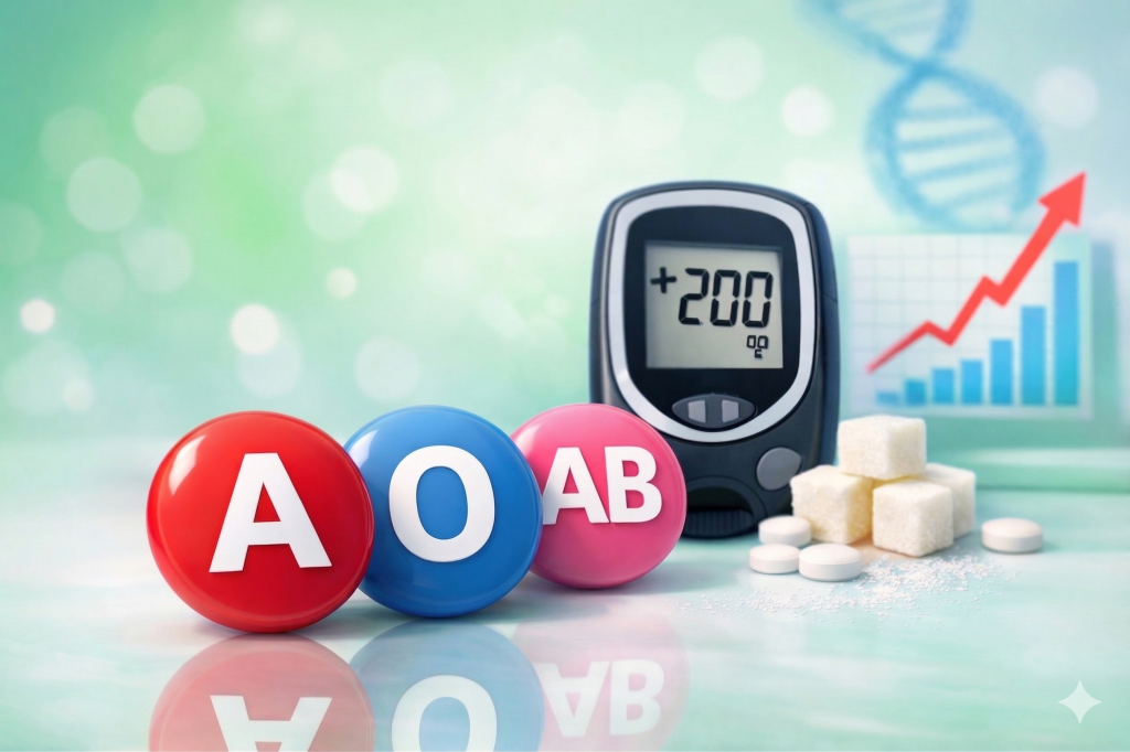Ποια ομάδα αίματος συνδέεται με 28% μεγαλύτερο κίνδυνο για διαβήτη τύπου 2
