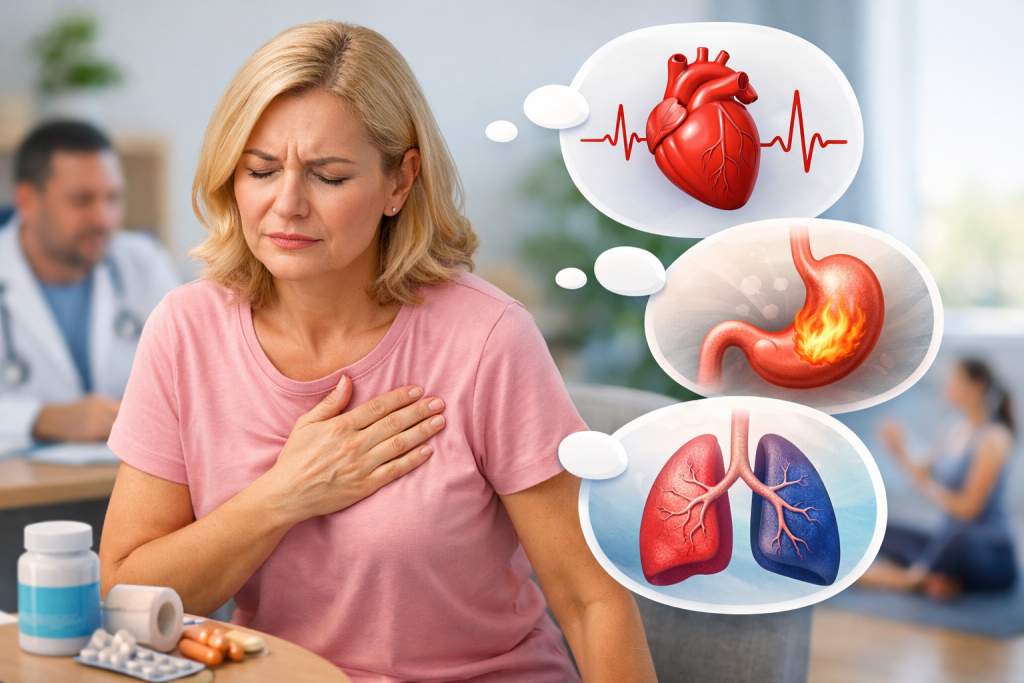 Γιατί πονάει το στήθος μου; 3 σημάδια ότι μπορεί να μην είναι έμφραγμα, σύμφωνα με το Cleveland Clinic