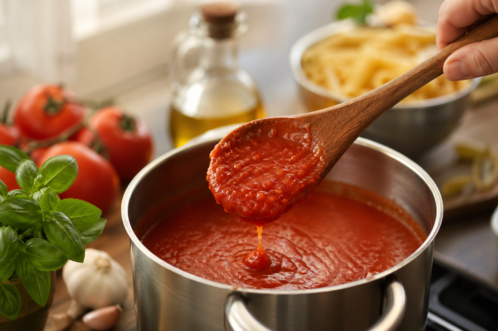 Σάλτσα ντομάτας για ζυμαρικά: Το μυστικό υλικό που απογειώνει τη γεύση