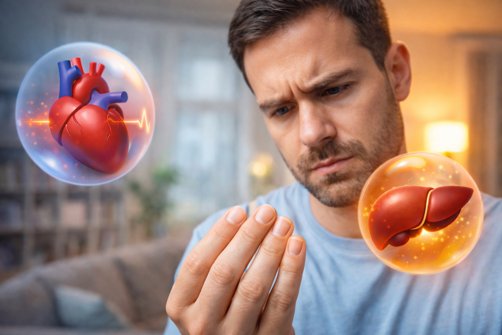 Το σημάδι στα νύχια που μπορεί να σχετίζεται με καρδιακή ανεπάρκεια ή ηπατική νόσο