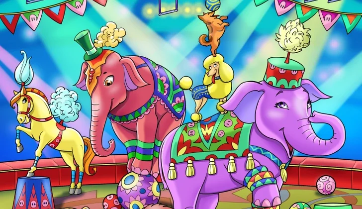 Οπτική παγίδα: Μόνο όσοι έχουν μάτια και στην πλάτη μπορούν να βρουν το κρυμμένο γουρουνάκι στο πάρτι με τους ελέφαντες