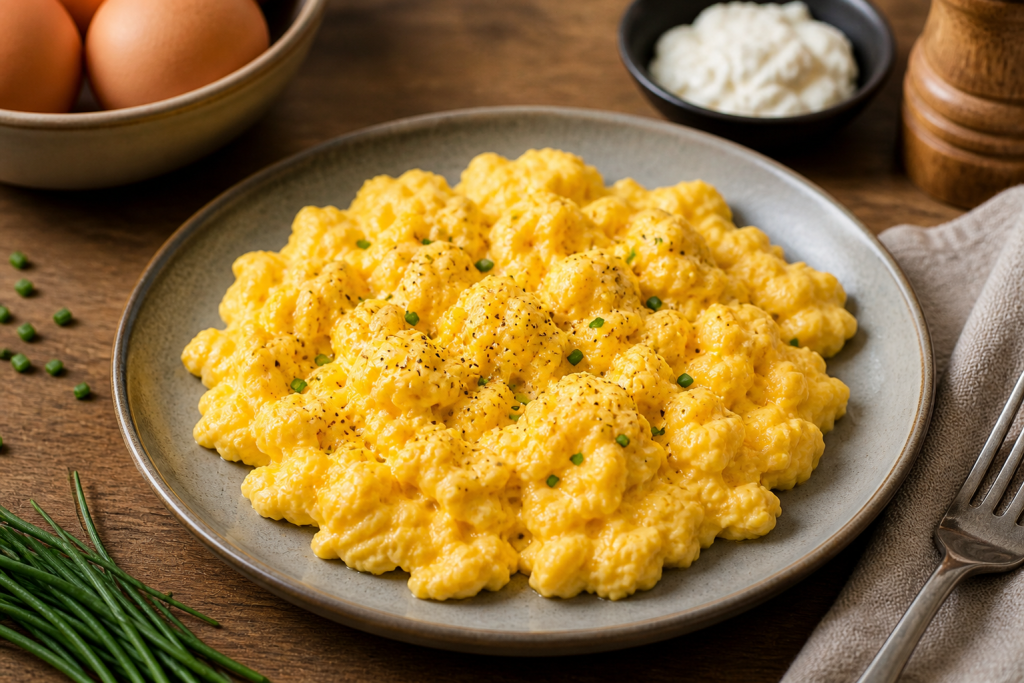 Scrambled eggs: Το υλικό που χρησιμοποιούν οι σεφ και κάνει τα αυγά αφράτα και πεντανόστιμα