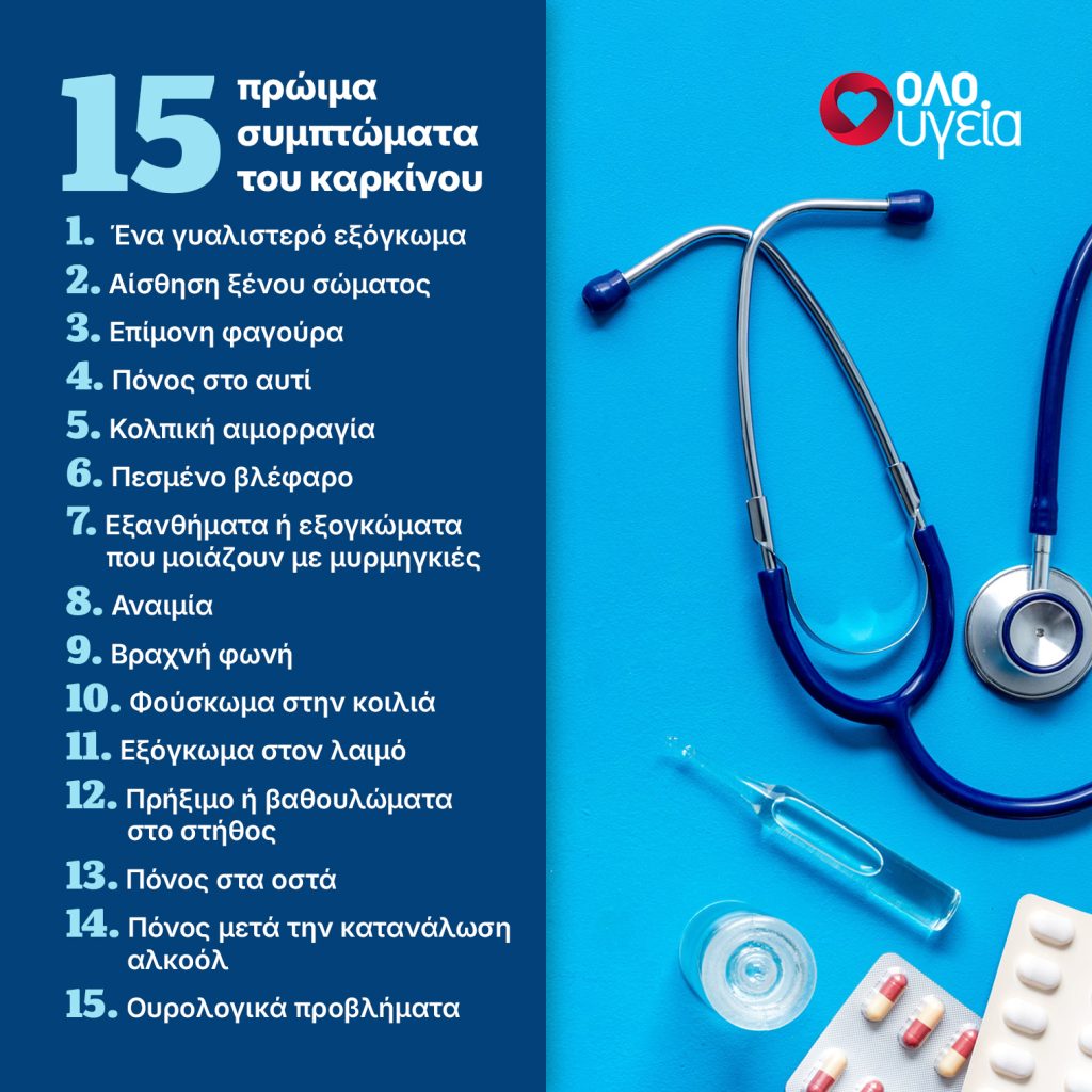 Βαθουλώματα στο στήθος, πόνος στο αυτί και άλλα 13 συμπτώματα που μπορεί να σχετίζονται με καρκίνο