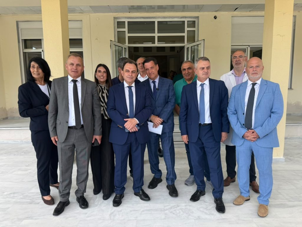 Εγκαίνια ανακαινισμένων δομών υγείας στη Βόρεια Ελλάδα από τον Υπουργό Υγείας Άδωνι Γεωργιάδη