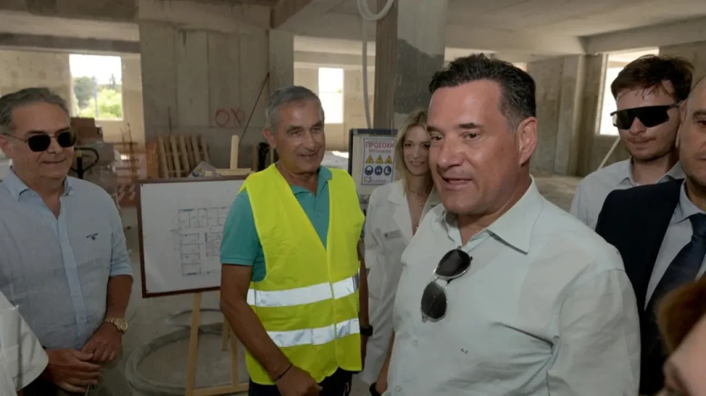 Άδωνις Γεωργιάδης: «Ευχαριστώ την μεγάλη Κυρία του ΕΣΥ την κα Μαριάννα Λάτση»