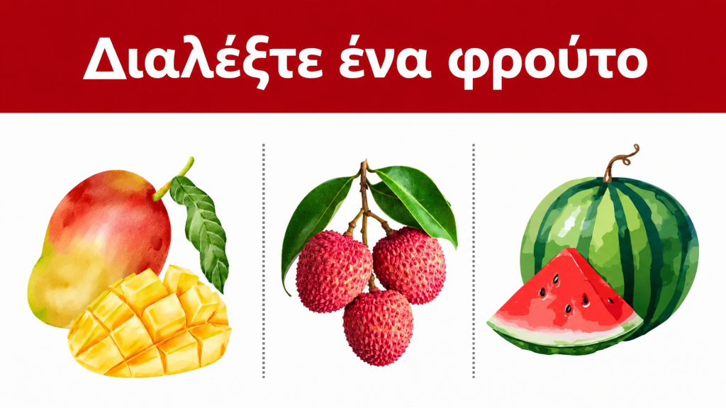 Μάνγκο, λίτσι ή καρπούζι; Το δροσερό φρούτο που θα διαλέξετε δείχνει την κρυφή σας δύναμη – Τεστ προσωπικότητας