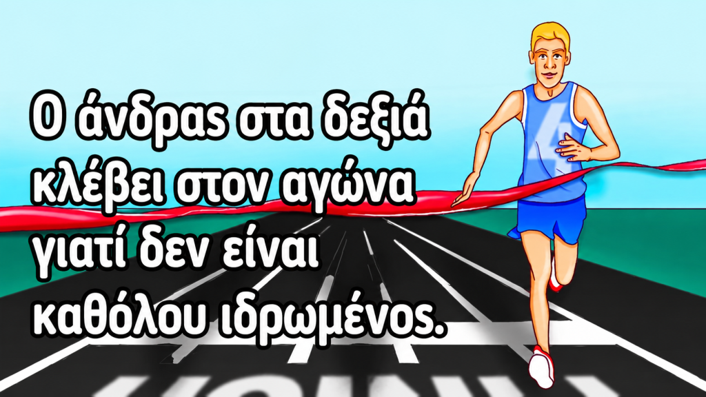 Ποιος δρομέας κλέβει στον αγώνα; Μπορείτε να απαντήσετε σε αυτό το απαιτητικό τεστ IQ μέσα σε 7 δευτερόλεπτα;