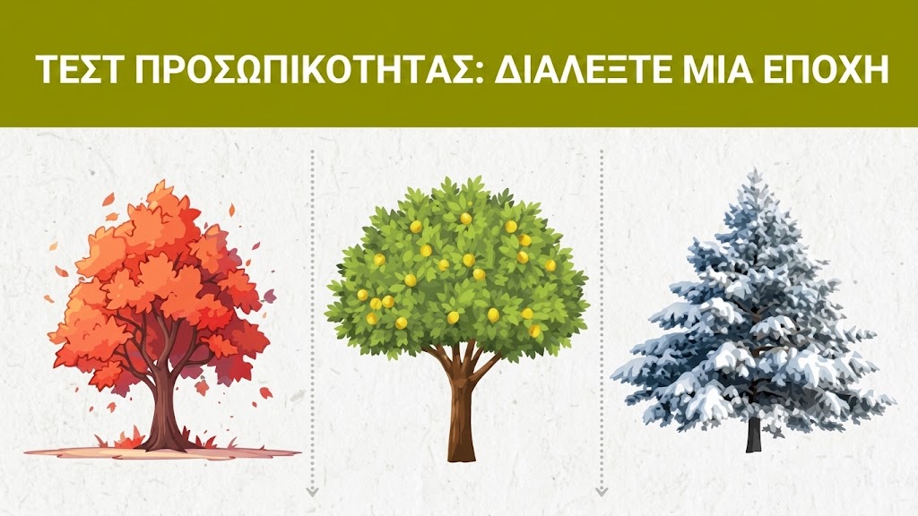 Ποια εποχή αγαπάτε περισσότερο; Το τεστ προσωπικότητας που αποδεικνύει ότι η ψυχολογία σας εξαρτάται από τον καιρό