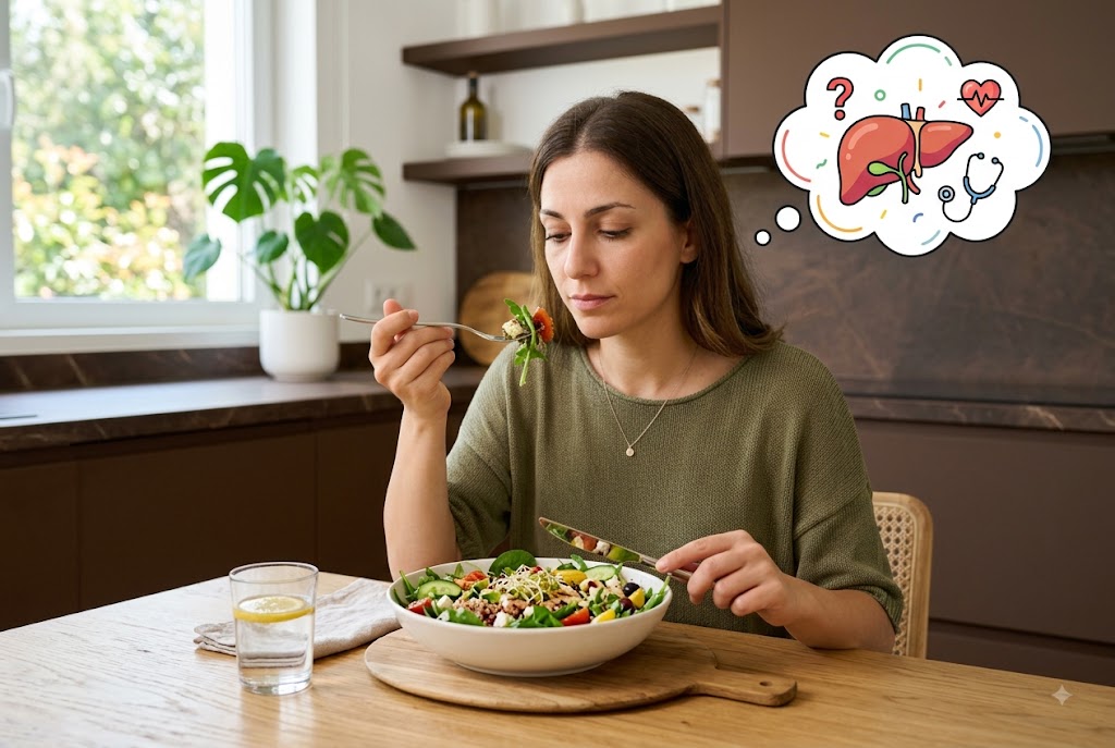 Το δημοφιλές συστατικό στα dressings σαλάτας που μπορεί να αυξήσει το λίπος στο συκώτι