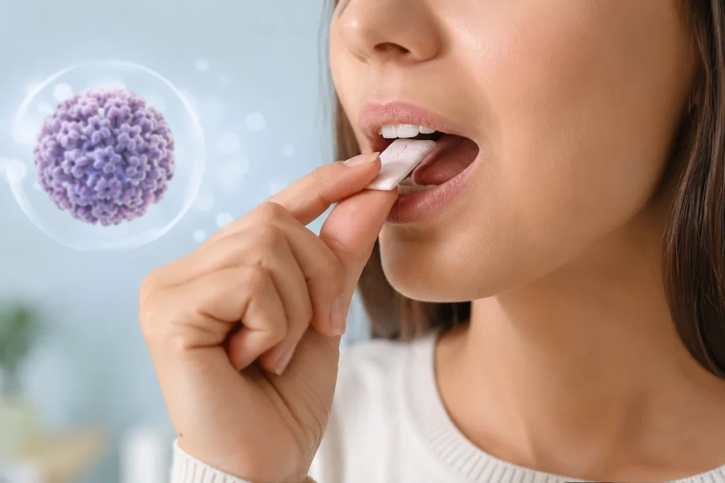 Τσίχλα κατά του HPV: Νέα μελέτη δείχνει μείωση του ιού έως 93% – Ελπίδες για την πρόληψη του καρκίνου του στόματος