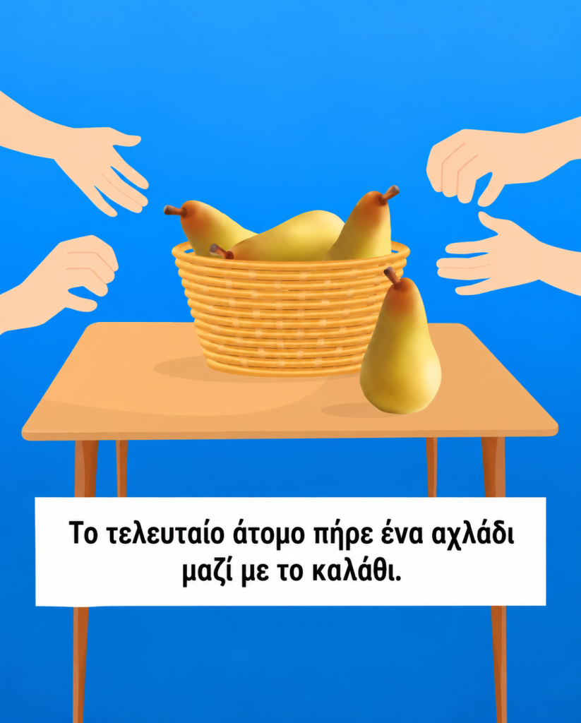 Μόνο οι πιο έξυπνοι λύνουν αυτό το τεστ IQ με τα 4 αχλάδια – Εσείς μπορείτε να βρείτε την απάντηση;