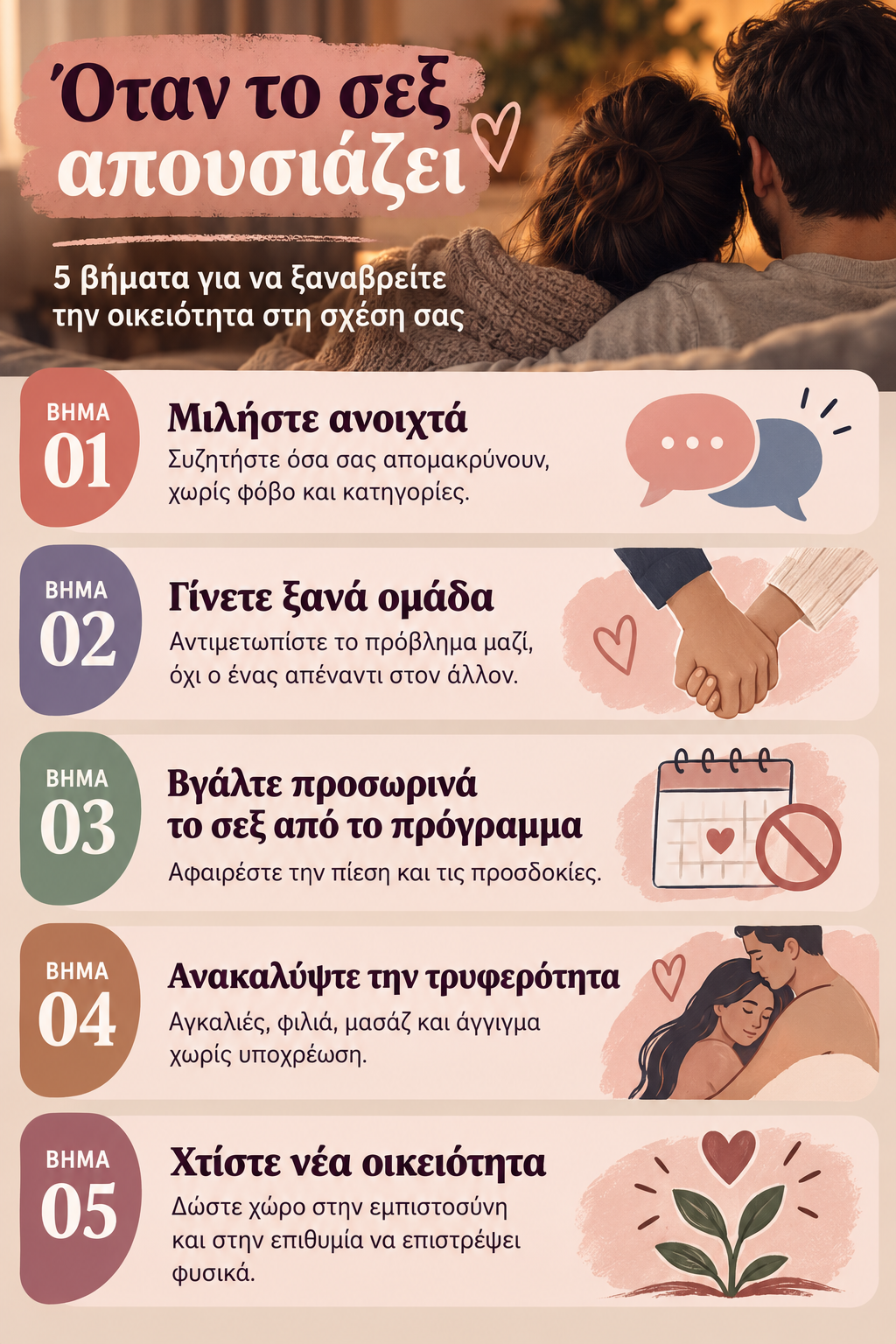 Όταν το σεξ απουσιάζει